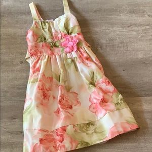 sweet Heart Rose pink flowered dress